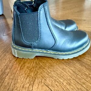 Dr. Martens Black Kids Boots